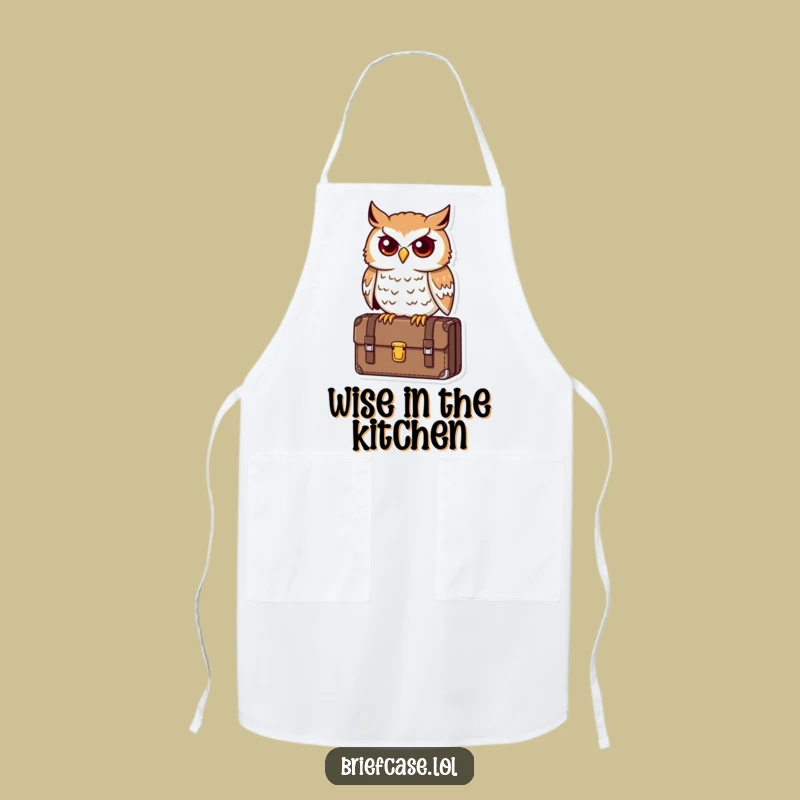 Funny Owl Chef Apron: Hilarious Kitchen Deal-Maker for Foodies!