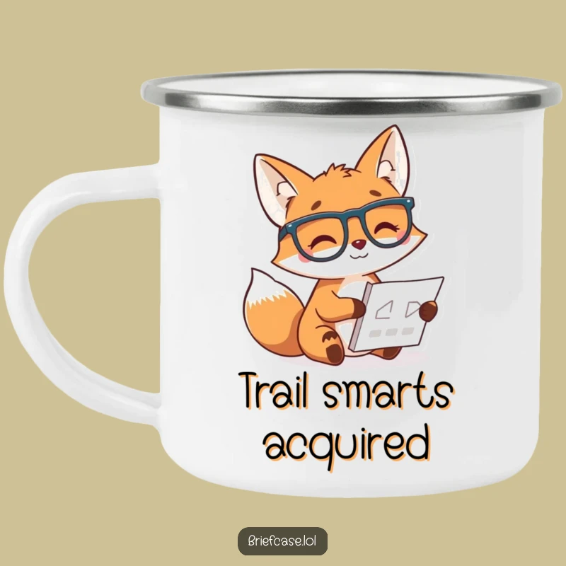 Funny Fox Adventure Mug - Sip Smartly Outdoors