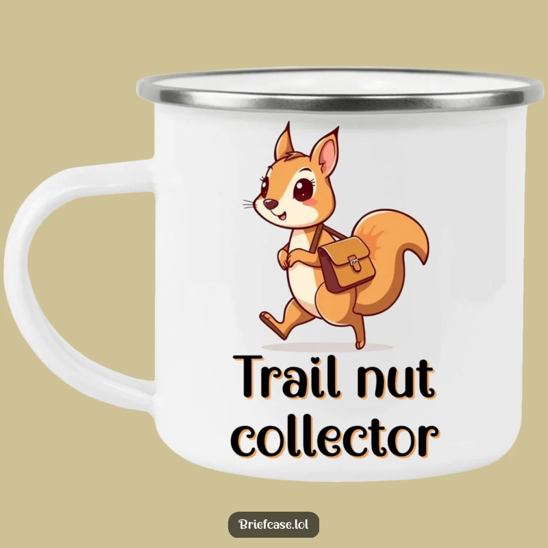 Funny Squirrel Trail Mug - Sip Your Adventure Fuel