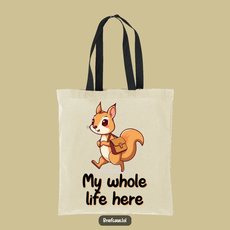 Funny Squirrel Adventure Tote - Carry Your Discoveries